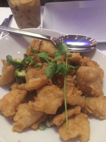 Bigger, meatier, and better-tasting, this calamari was a nice surprise.