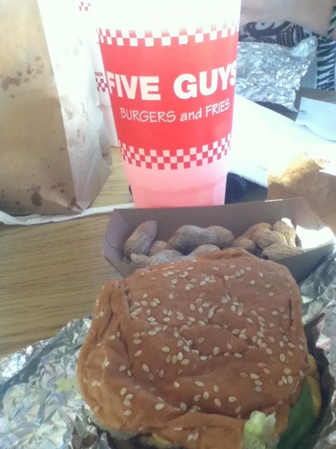 Five Guys Burgers and Fries a top pick