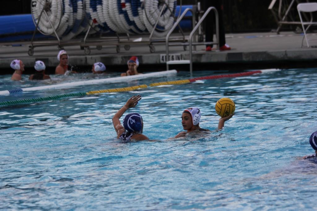Girls water polo victorious in first game 