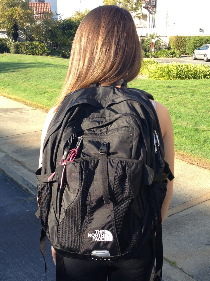 north face backpack styles