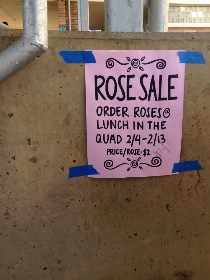 Rose sales are blooming
