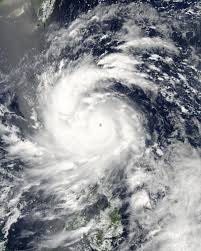 One of the many typhoons of 2013, courtesy of Wikipedia images.