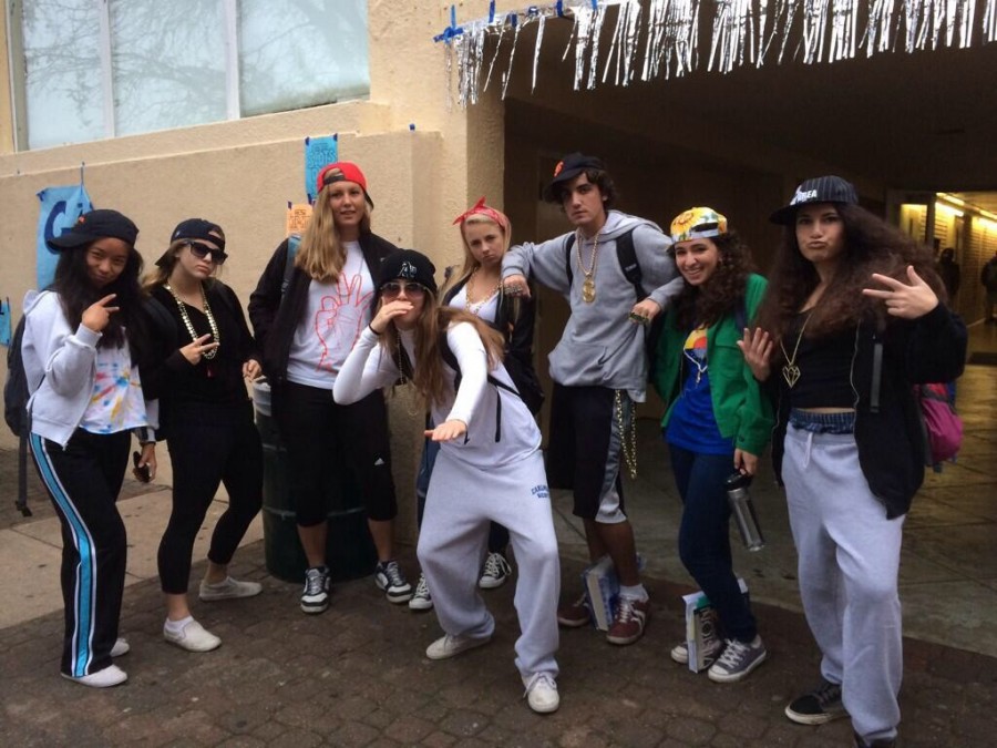 Students+show+off+their+spirit+on+Hip-Hop+vs.+Country+Day