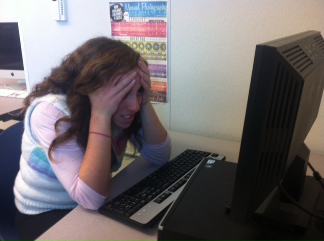 Senior Kalila Kirk coping with the Common App problems