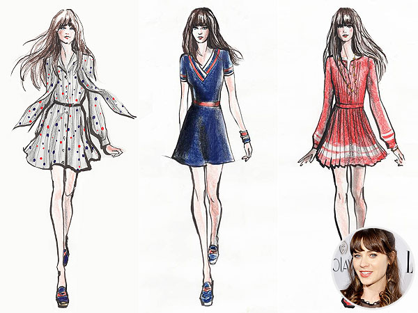 Zooey deschanel outlet clothes