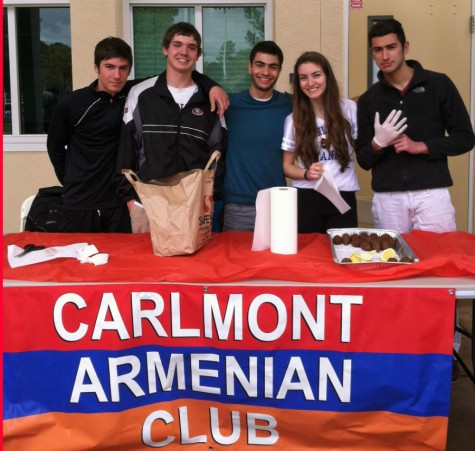 Armenian Club sells meat-stuffed "keufte" at Heritage Fair.