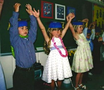 Belmont Oaks 2003 Kindergarten Graduation.