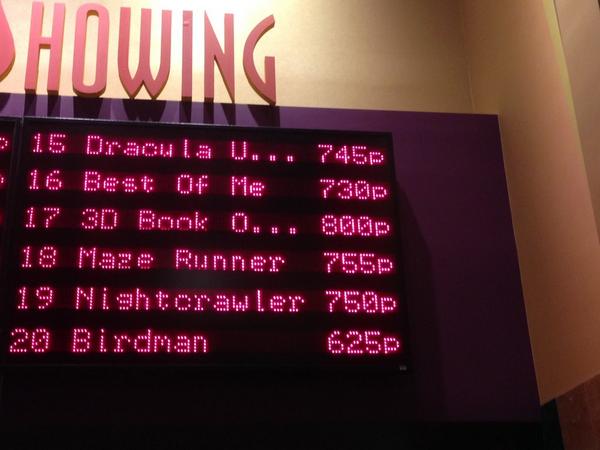 Nightcrawler is currently playing in local theaters.