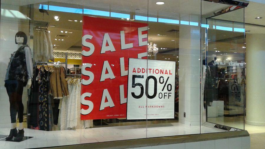 Forever 21, one of many stores offered deals for Black Friday.