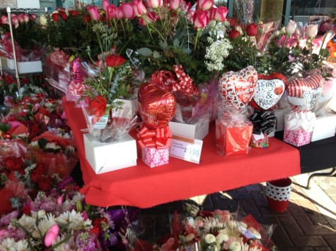 Approximately 196 million roses are sold each Valentines Day.