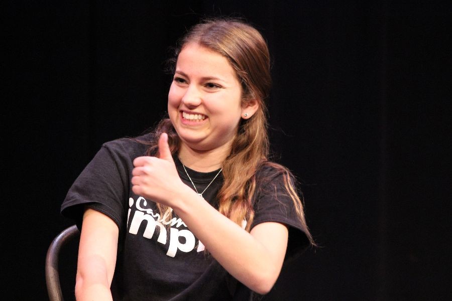 This year has been a lot of fun, said sophomore Allison Granet, who joined Improv this year. When I first got on the team I think I struggled a little bit by holding back and worrying I would say the wrong thing, but over the course of the year I think Ive learned that there isnt really a wrong answer in improv. I definitely think improv has helped me learn more about myself. 