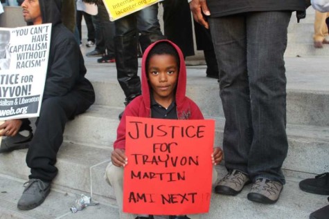 Justice for Trayvon Martin protest LA city hall, March 2012