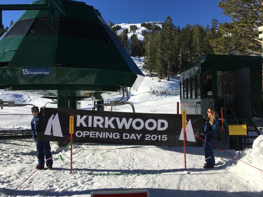 On+Nov.+14+Kirkwood+Mountain+Resort+turned+on+its+lifts+for+the+first+time+this+season+for+about+500+skiers.