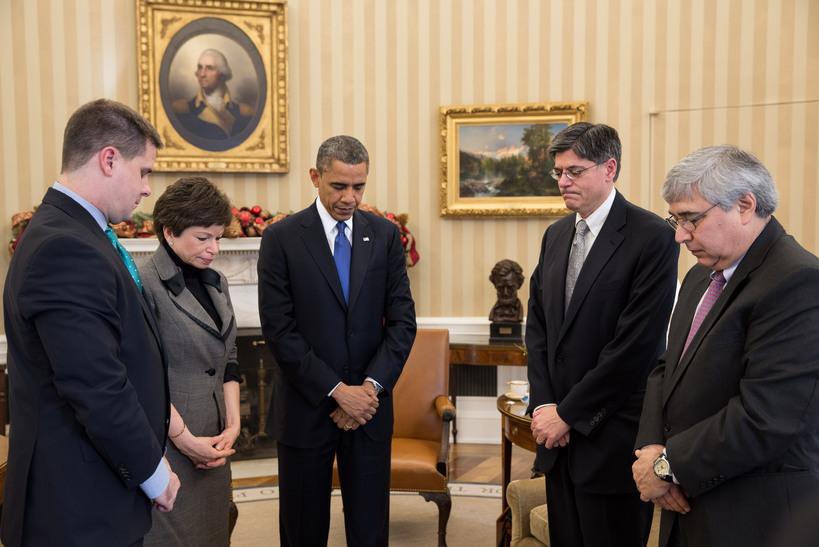 President Obama holds a moment of silence for a shooting similar to the ones this past week.