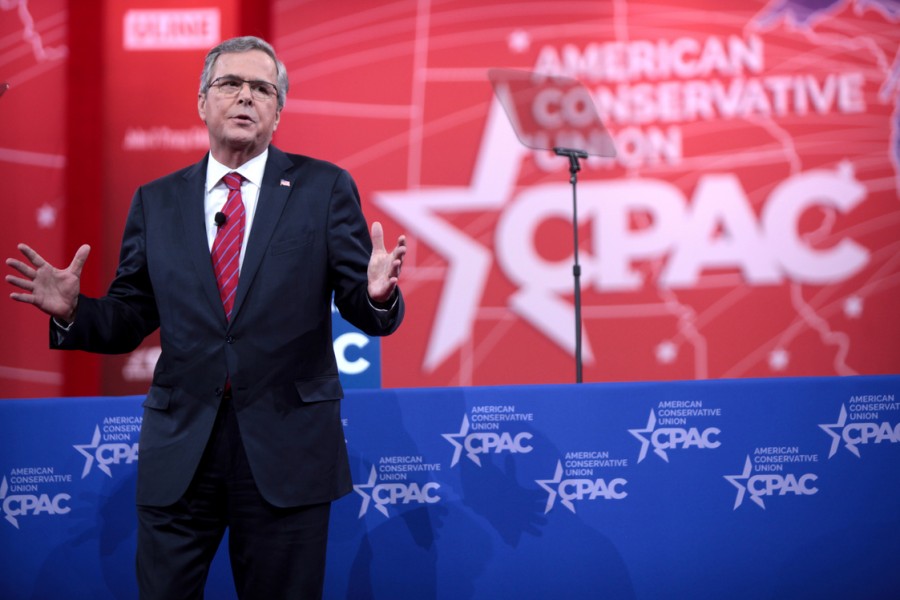 Jeb+Bush+may+have+had+a+few+good+points+during+the+GOP+debates%2C+but+these+points+did+not+extend+to+his+polls.