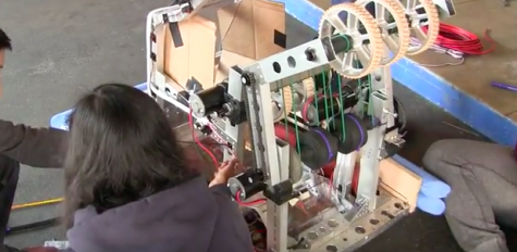 Carlmont Robotics prepares for competition - Bijan Khalili