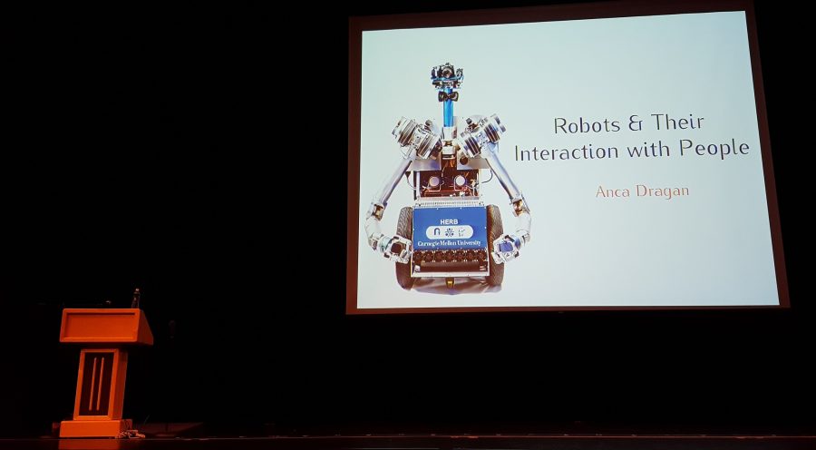UC Berkeley Assistant Professor Anca Dragan spoke to the Carlmont community about the ideas and functions of robotics as well as discussing current and in-progress artificial intelligence designs.