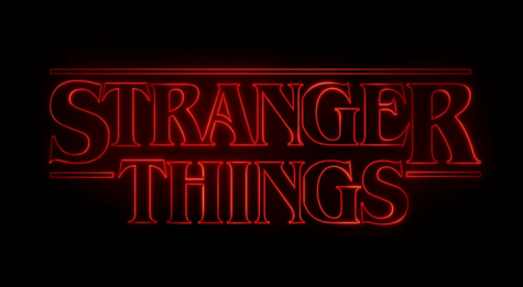 The Stranger Things logo is nostalgic of the 80s vibe that is present throughout the show.