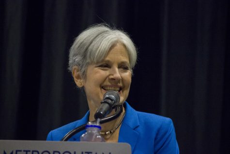 Jill Stein did not win the election, but is currently leading a voter recount effort to ensure that the voting was not tampered with.