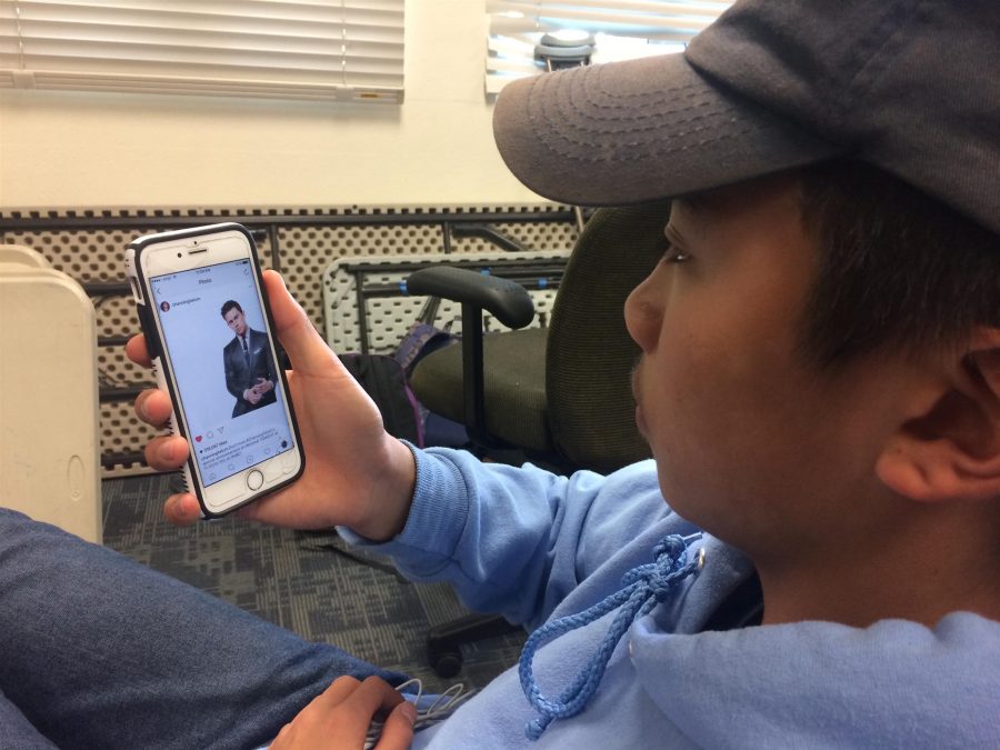Often while scrolling through social media sites there are pictures posted of famous men who fit the standards of being attractive. Freshman Joe Sison said, “Instagram pressures me more than any other form of social media.”


