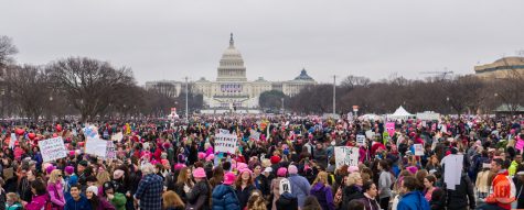 In the District of Columbia, women marched outside the Capitol Building to show support for each other in the wake of Donald Trumps inauguration.
