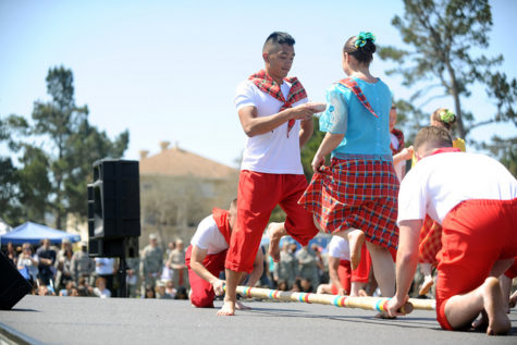 On May 11, 2012,  the local community of Monterey held their first Language Day celebration. A man and a woman perform the traditional tinikling dance.