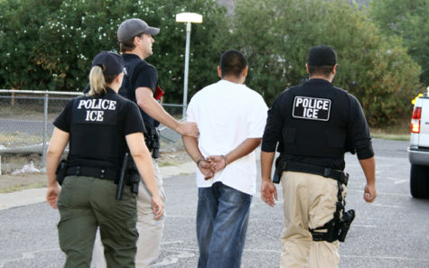 Immigration and Customs Enforcement officers arrest an undocumented immigrant and transfer him to a detention facility where it could take him several months to receive a bond hearing.