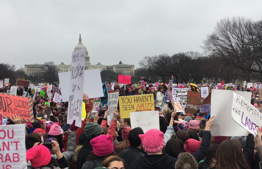 On Jan. 21, nearly 1 million people marched in support of equal rights in Washington D.C.