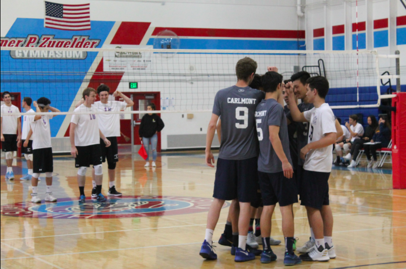 The boys volleyball team take on Hillsdale in an early season showdown.