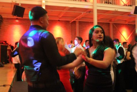 Seniors at the 2016 prom celebrate one of their final events as Carlmont students.