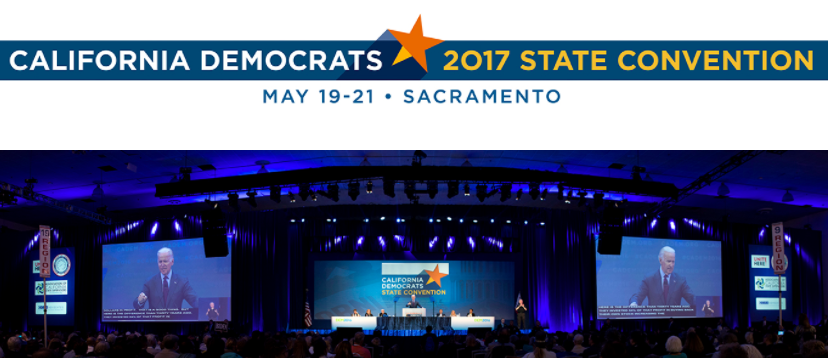 Unlike in previous years, the 2017 California Democratic Convention had two very distinctive factions: Clinton Democrats and Berniecrats.