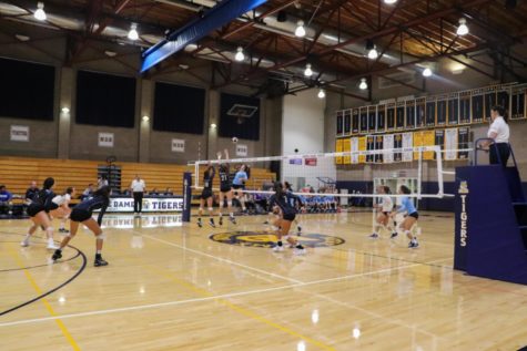 Carlmont varsity volleyball defeated Notre Dame this Thursday in the Battle of Belmont