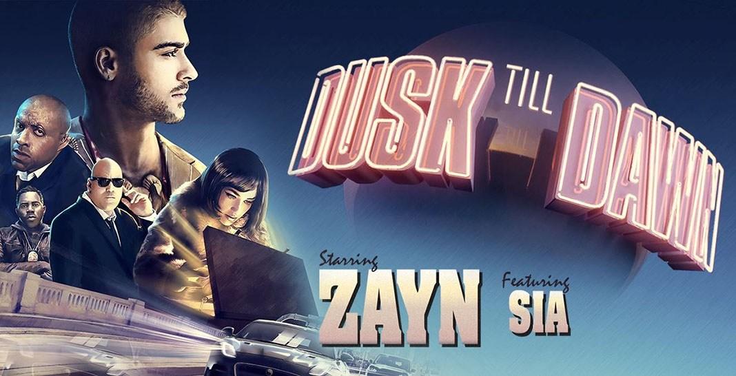 Zayn Malik and Jemina Kirke star in the music video for Malik's new single, "Dusk till Dawn," featuring Sia.