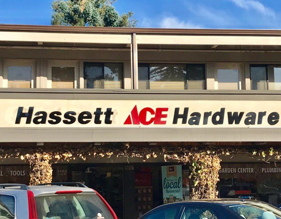 One of the four Ace Hardware stores in the Bay Area  is now run by Hassett Hardware in the Belmont Shopping Center. 
