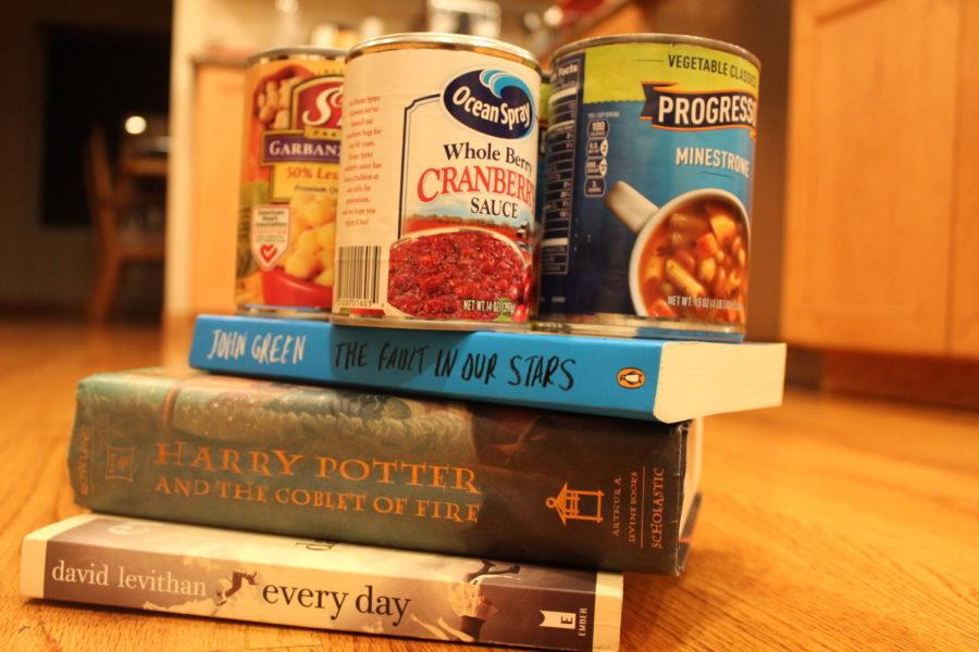 Patrons of the San Mateo County Library System can bring in donations of non-perishable items instead of paying any fees they may have.