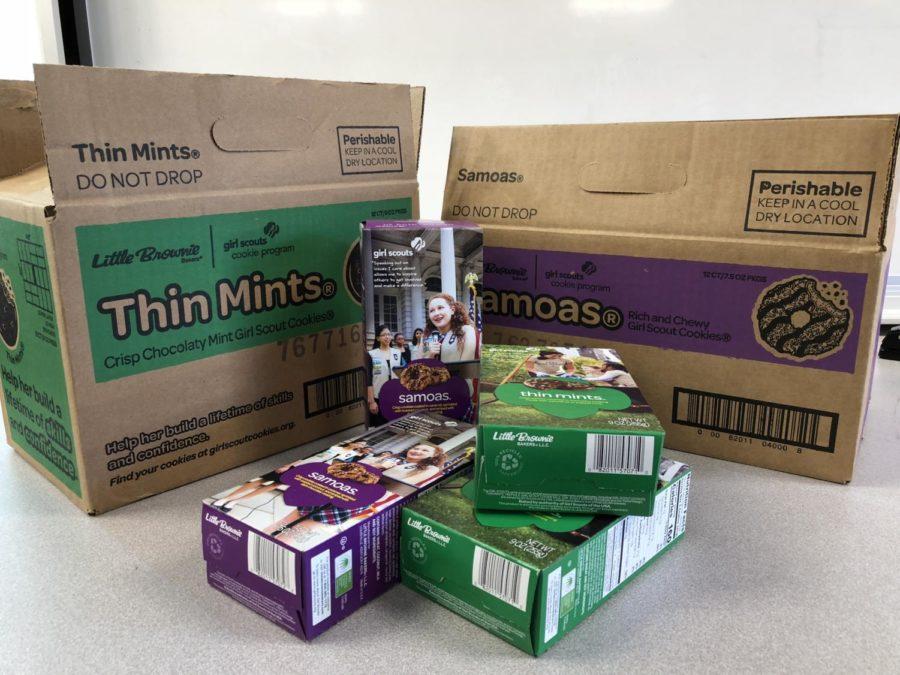 Thin Mints, a crowd favorite, are made with vegan ingredients.