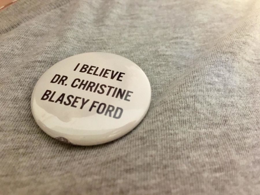 Many people can be seen publicly expressing their support for Christine Blasey Ford. Fords allegations against Supreme Court Nominee Brett Kavanaugh resulted in her testifying before the Senate Judiciary Committee, with Kavanaugh testifying as well. 