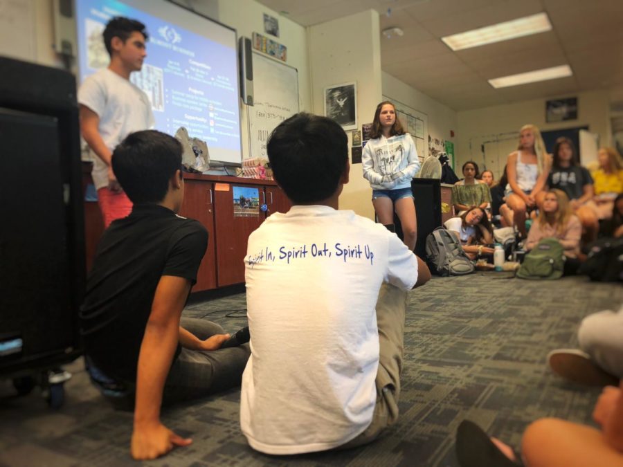 Carlmont%E2%80%99s+freshman+class+gathers+in+the+ASB+room+during+lunch+to+discuss+upcoming+spirit+events+and+new+opportunities+for+student+involvement.