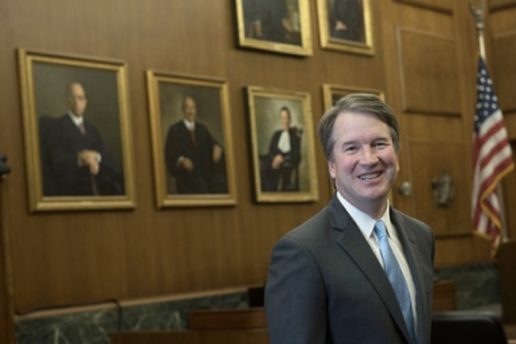 Brett Kavanaugh poses for a picture. Kavanaugh was recently accused of sexual misconduct and harassment.