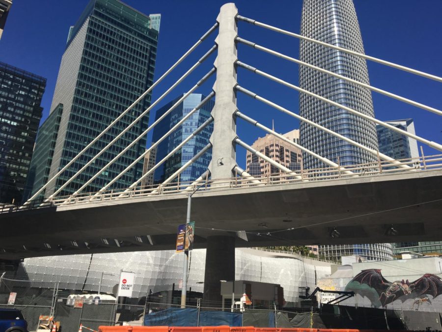 The purpose of the bridge is to connect all of San Franciscos transit services on one level. 