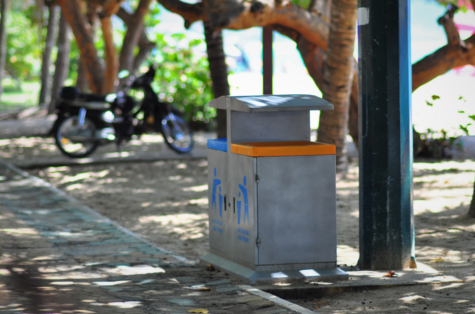 Organized trash bins encourage people to properly recycle and dispose their trash. 
