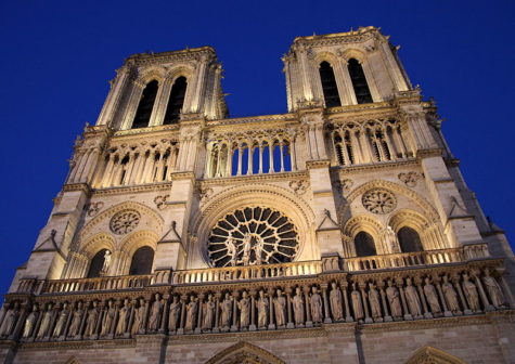 Notre-Dame Cathedral in Paris was completed in the 13th Century. On Monday night, the Cathedral went up in flames, with the fire destroying the roof and the spire. 