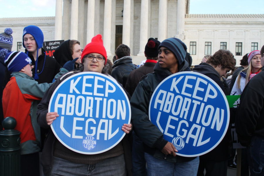 Abortion+rights+have+been+up+for+debate+since+abortion+became+a+medical+practice.+The+March+for+Life+is+a+protest+of+the+rights+granted+after+Roe+v.+Wade%2C+which+some+pro-choicers+attend+to+advocate+the+protection+of+these+rights.