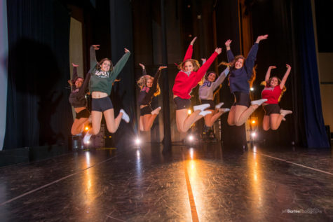 The seniors in the Carlmont dance program are jump into next year and beyond.