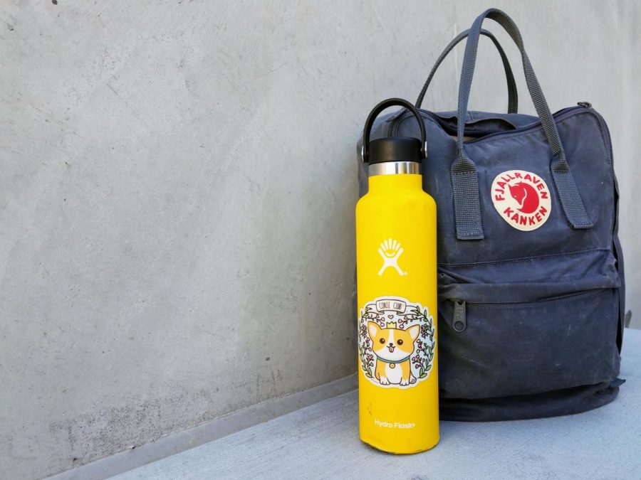 Hydro Flasks and Fjällräven backpacks are part of the ridiculed VSCO girl trend.