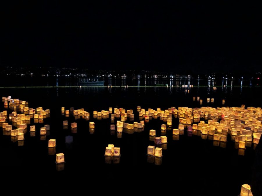 water lantern festival california