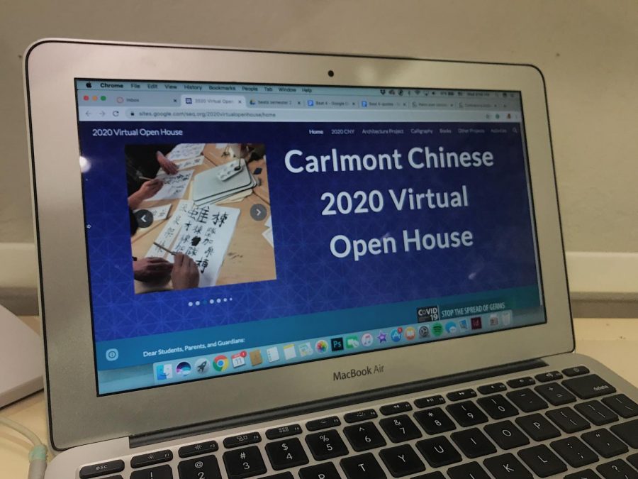 Some teachers made virtual websites to substitute the open house. “I think canceling the open house was the responsible thing for the school to do,” said Mindy Chiang, the Chinese teacher.
