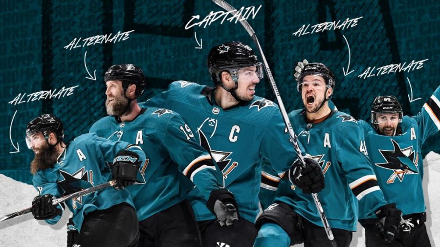 The San Jose Sharks show teamwork, passion, and determination  for their sport.