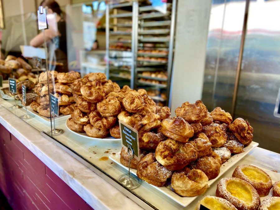 An abundance of  kouign-amann are sold daily. However, B. Patisserie has decided to shut down their bakery temporarily. 