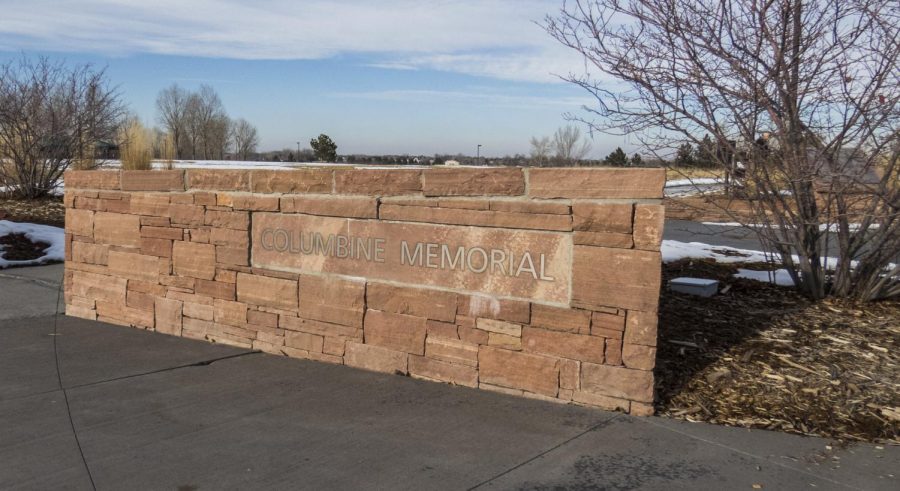 The+Columbine+High+School+memorial+was+constructed+to+honor+those+that+lost+their+lives+during+the+shooting.+